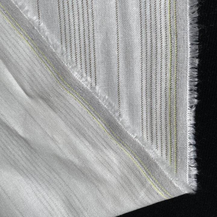 Vải Line Cotton 100% Họa Tiết Sọc Khổ 1m4 - Co Giãn Nhẹ, Mềm Mại - May Áo Sơ Mi, Đầm, Váy, Đồ Thiết Kế