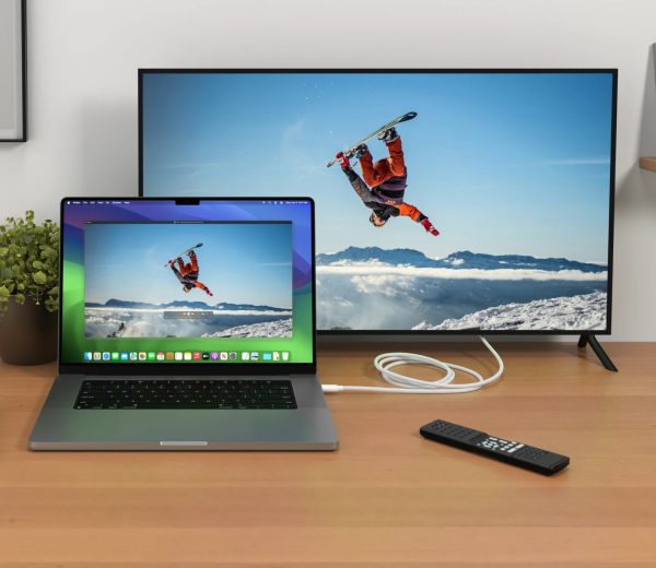 Cáp chuyển đổi HyperDrive USB-C sang HDMI 4K60HZ (8FT/2,5M) – Thiết kế bền bỉ, hàng chính hãng