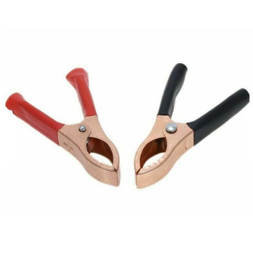Đầu kẹp cá sấu 30A  / Cặp đầu kẹp ác quy 30A mạ đồng