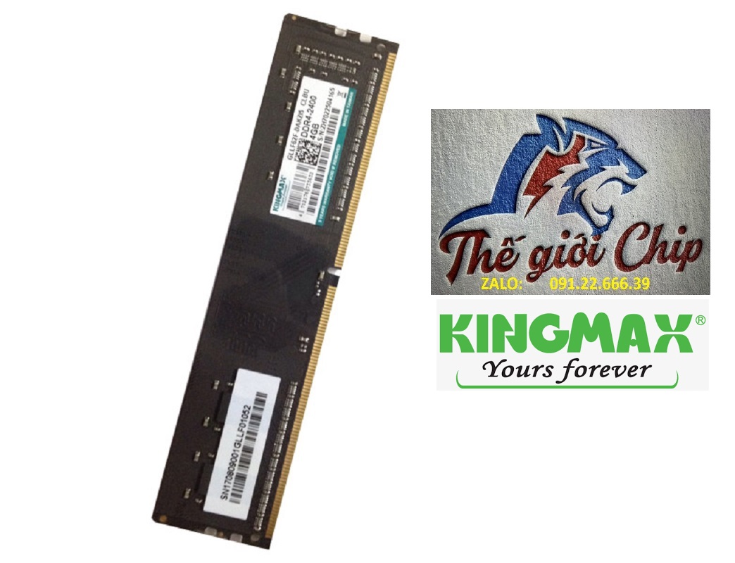 RAM PC 4GB DDR4 - BUS 2400 KINGMAX - HÀNG CHÍNH HÃNG