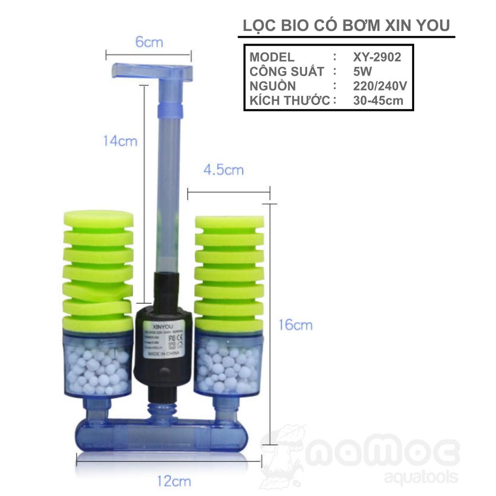 LỌC BIO CÓ BƠM BIO XY-2901, XY-2902 cho hồ cá cảnh