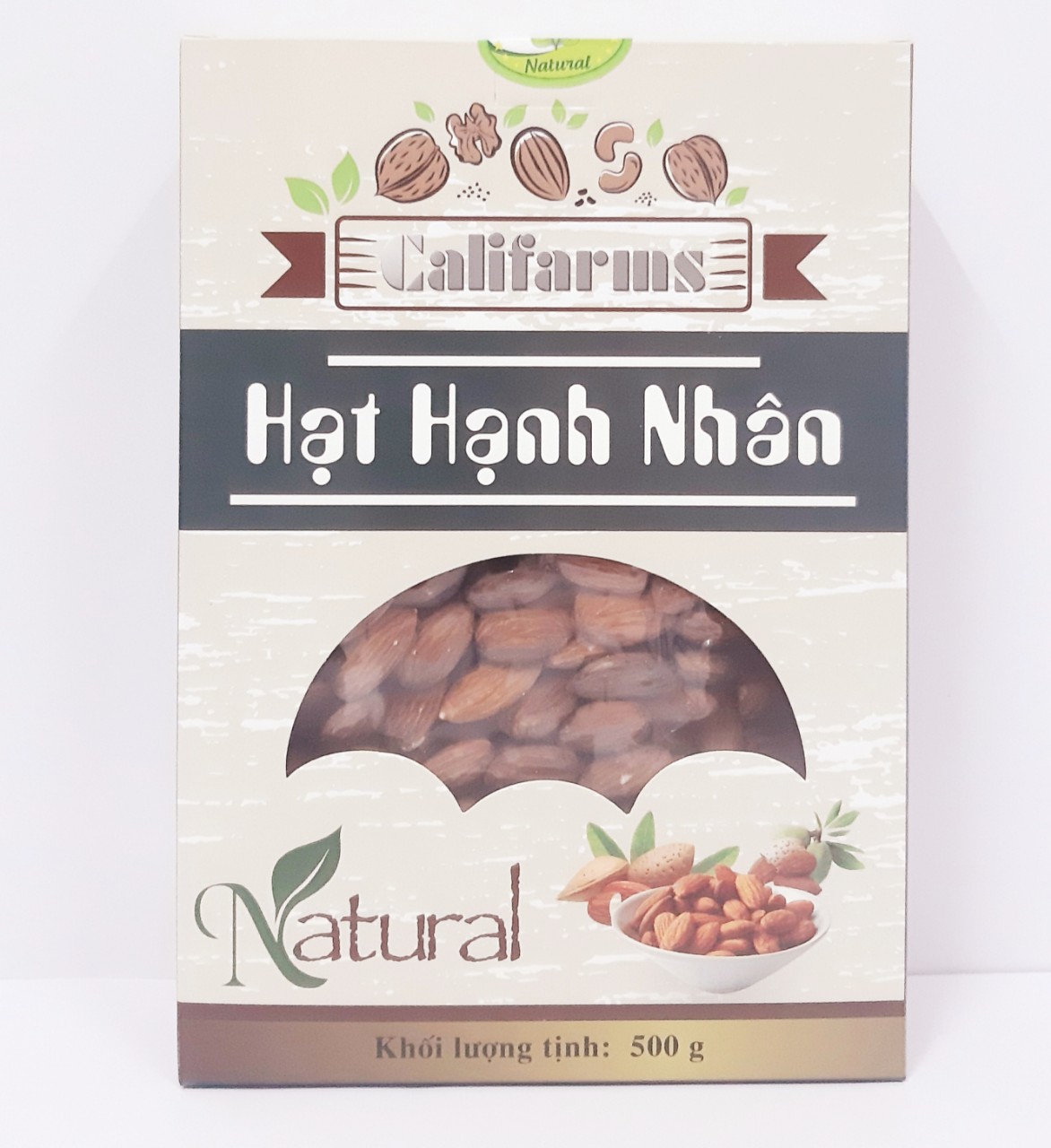 500G Hạnh nhân Mỹ tự nhiên (KHUYẾN MÃI)