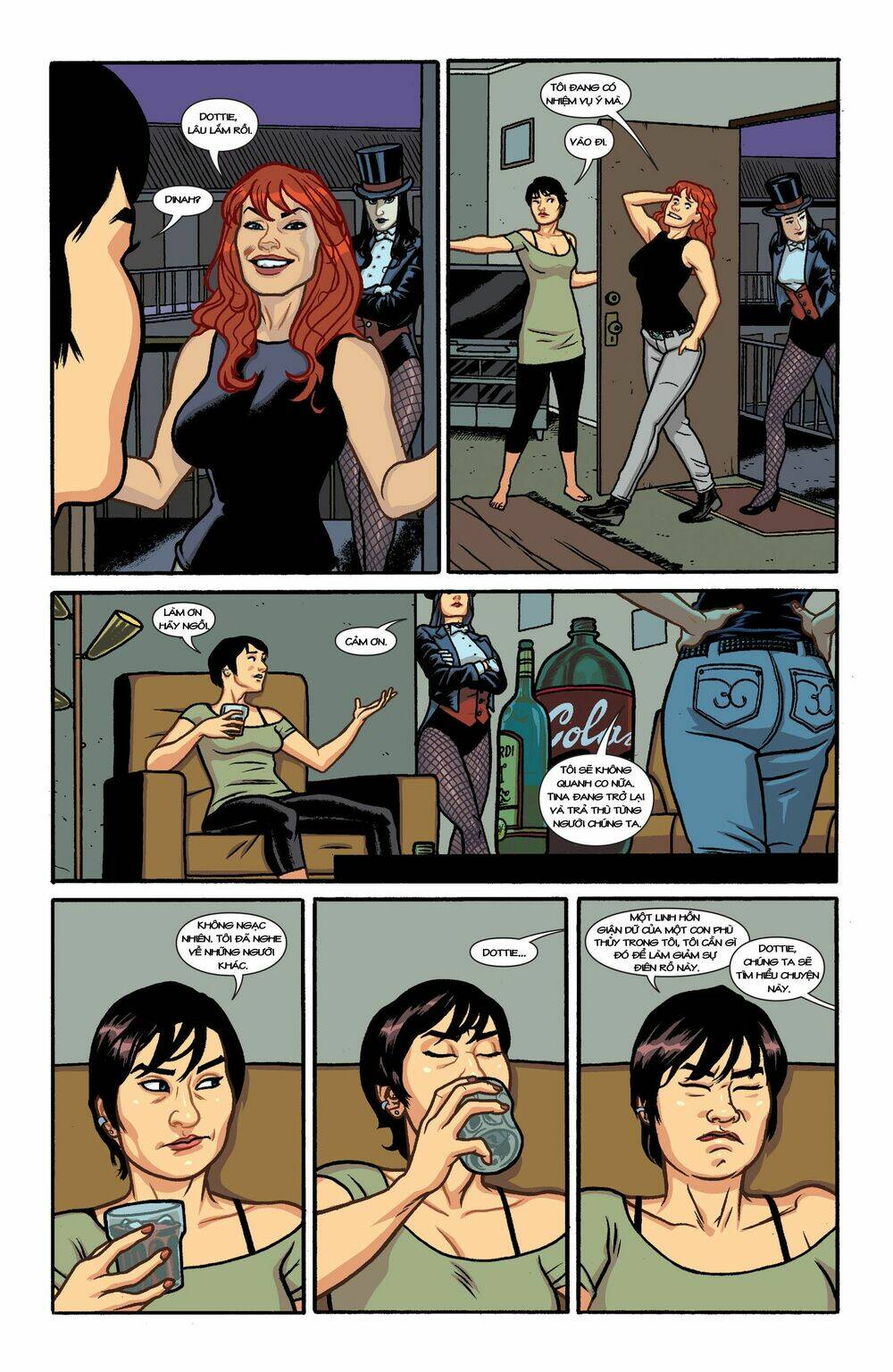 black canary and zatanna - bloodspell chapter 3 17