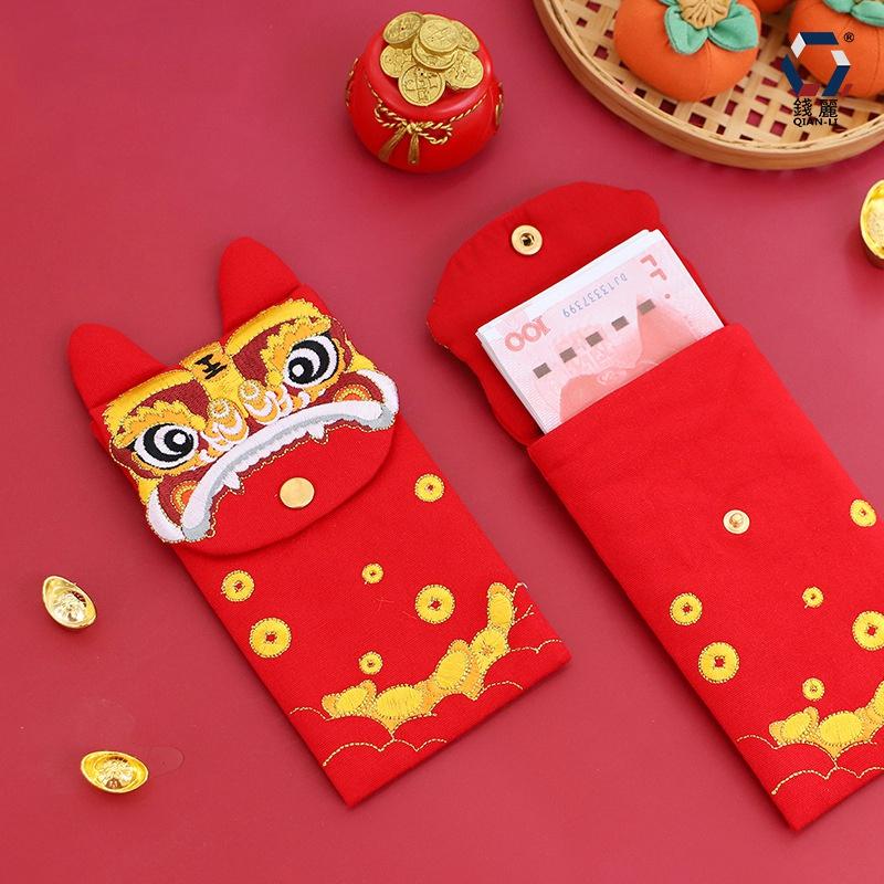 Bao lì xì họa tiết hổ hoạt hình 2022