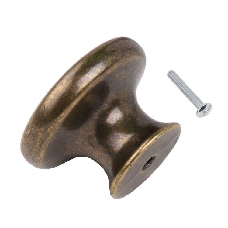 2pcs Retro Clock Cabinet Drawer Closet Handle Pull Cupboard Knob - Retro Key