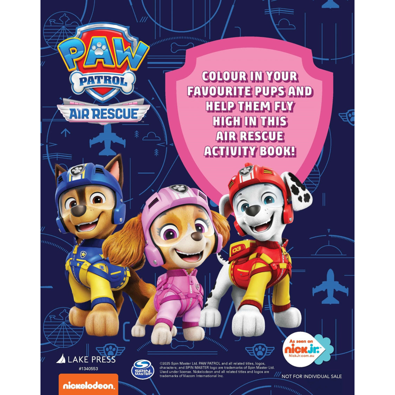 Sách Paw Patrol - Activity Fun Pack - Mission Air Rescue_Lake 1025