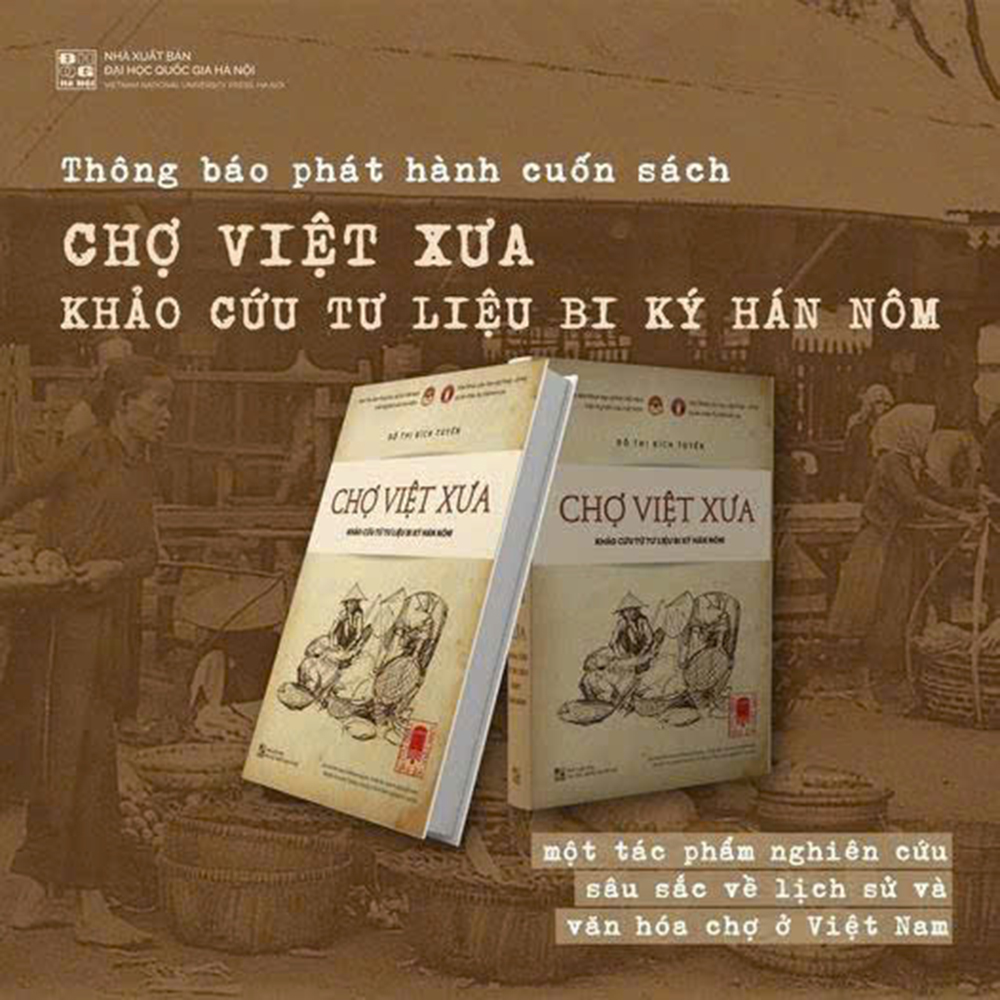 Sách - Chợ việt xưa - Khảo cứu từ tư liệu bi ký hán nôm
