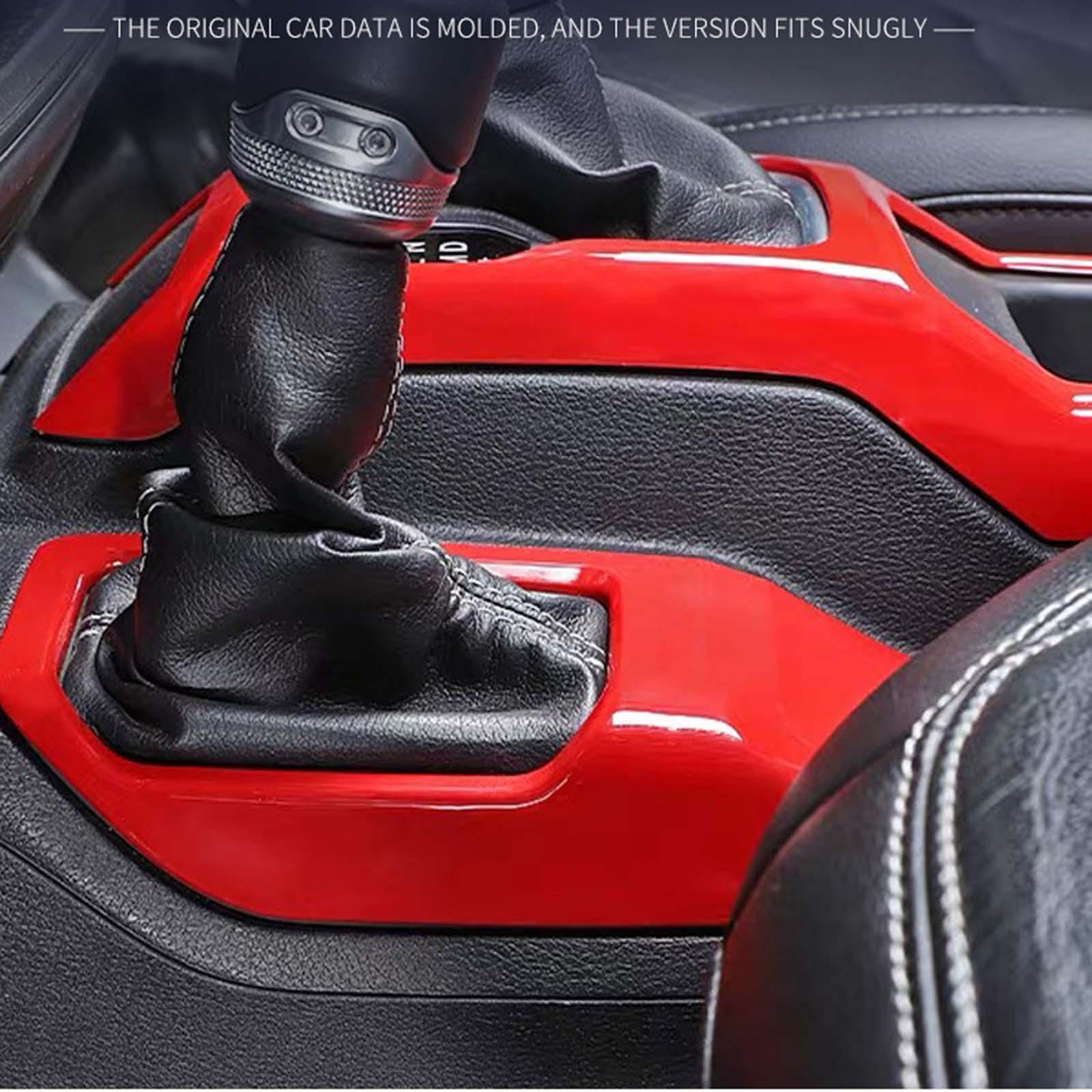 Center Console Gear Shifter Panel Cover for   JL 2018-2022