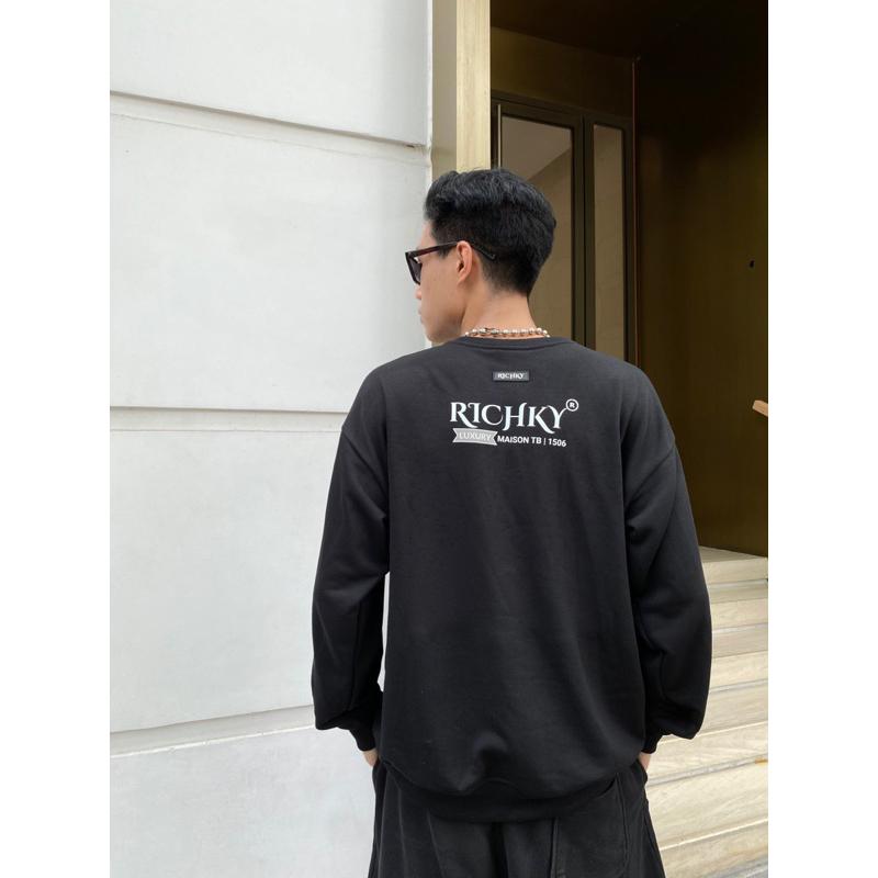 [Mã INBAU300 giảm 10% đơn 250K] Áo Sweater Local Brand Unisex Richky Premium Sweater Maison TB - RKS01