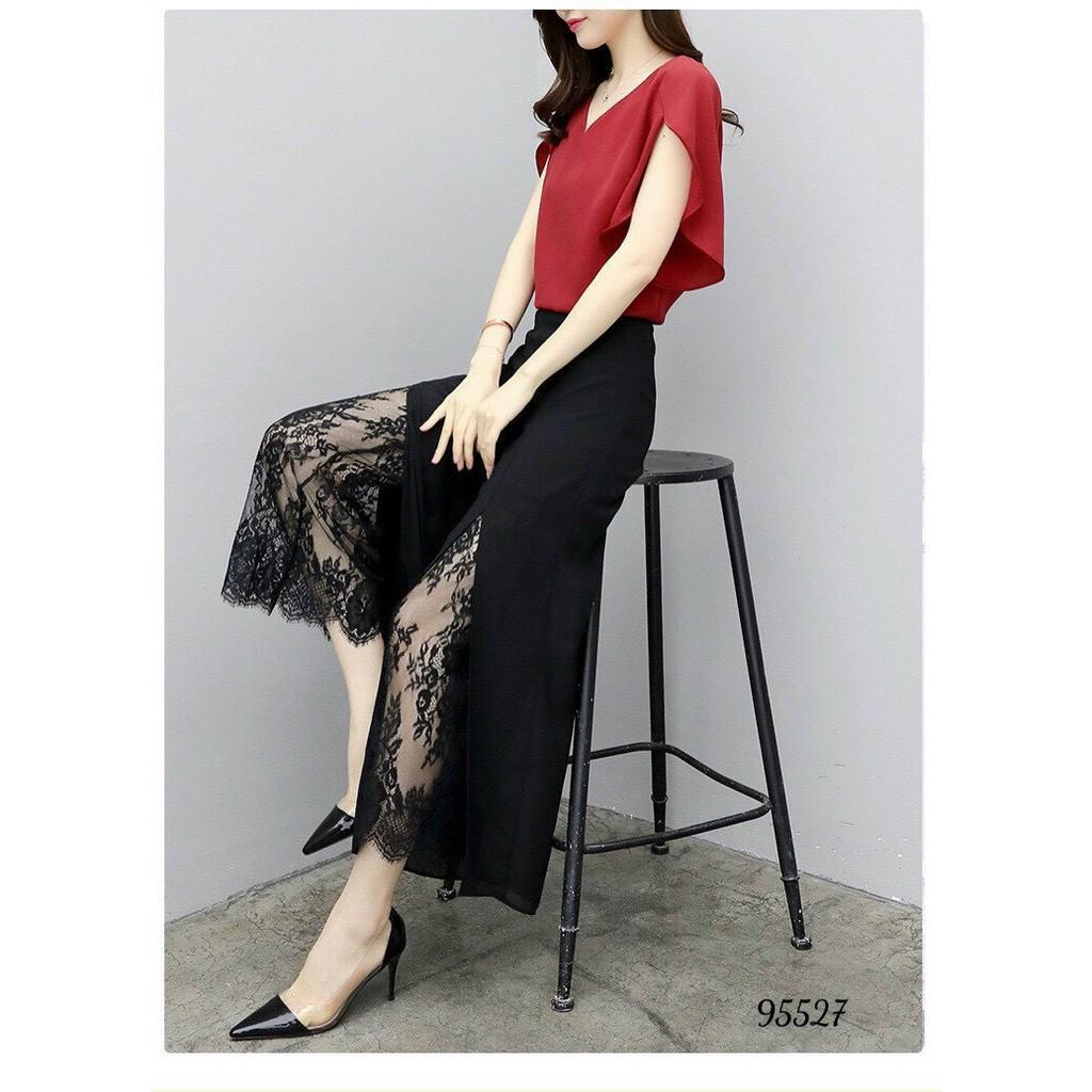 SET COTTON LẠNH,QUẦN CÓ DÂY KÉO,THIẾT KẾ HỌA TIẾT TRƠN NHƯNG KHÔNG KÉM PHẦN SANG TRỌNG