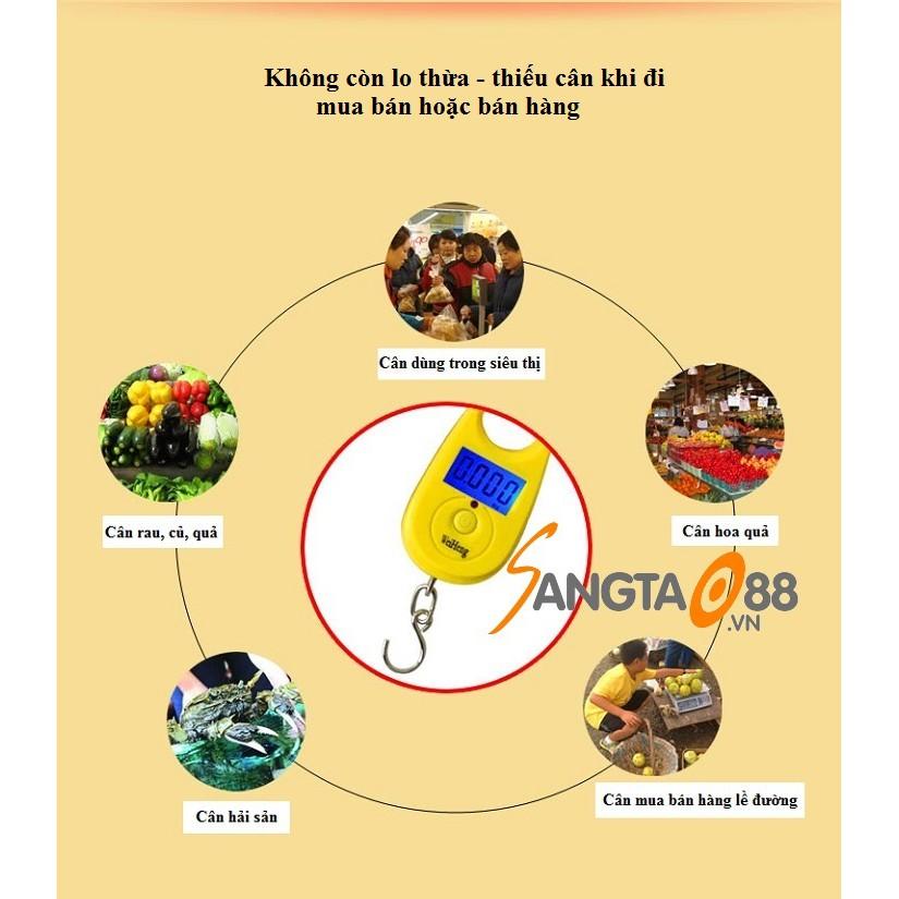 Cân móc điện tử bỏ túi 40KG - BỎ TÚI TIỆN LỢI