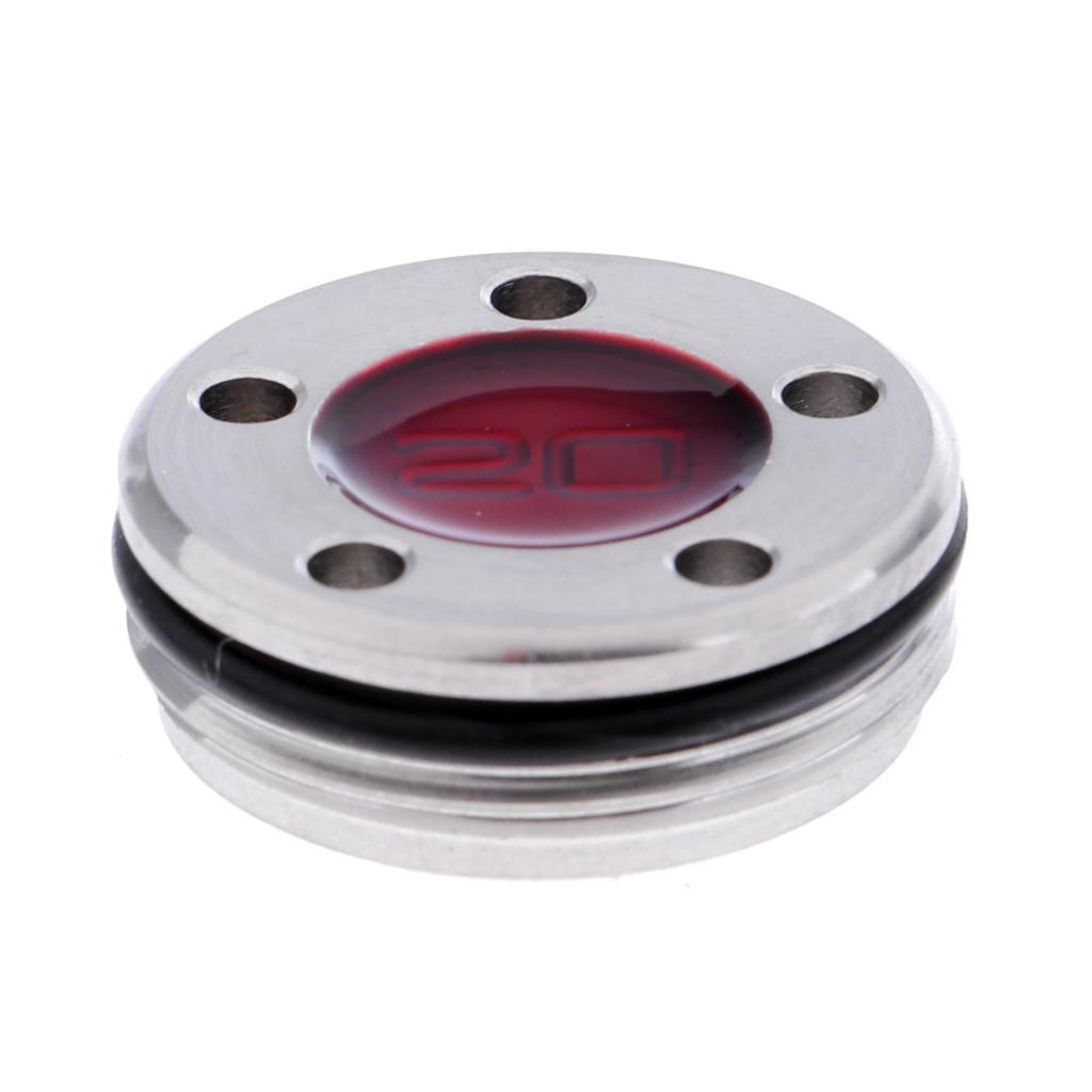 7x 5g ~ 20g Custom Weights for Golo Putters Red