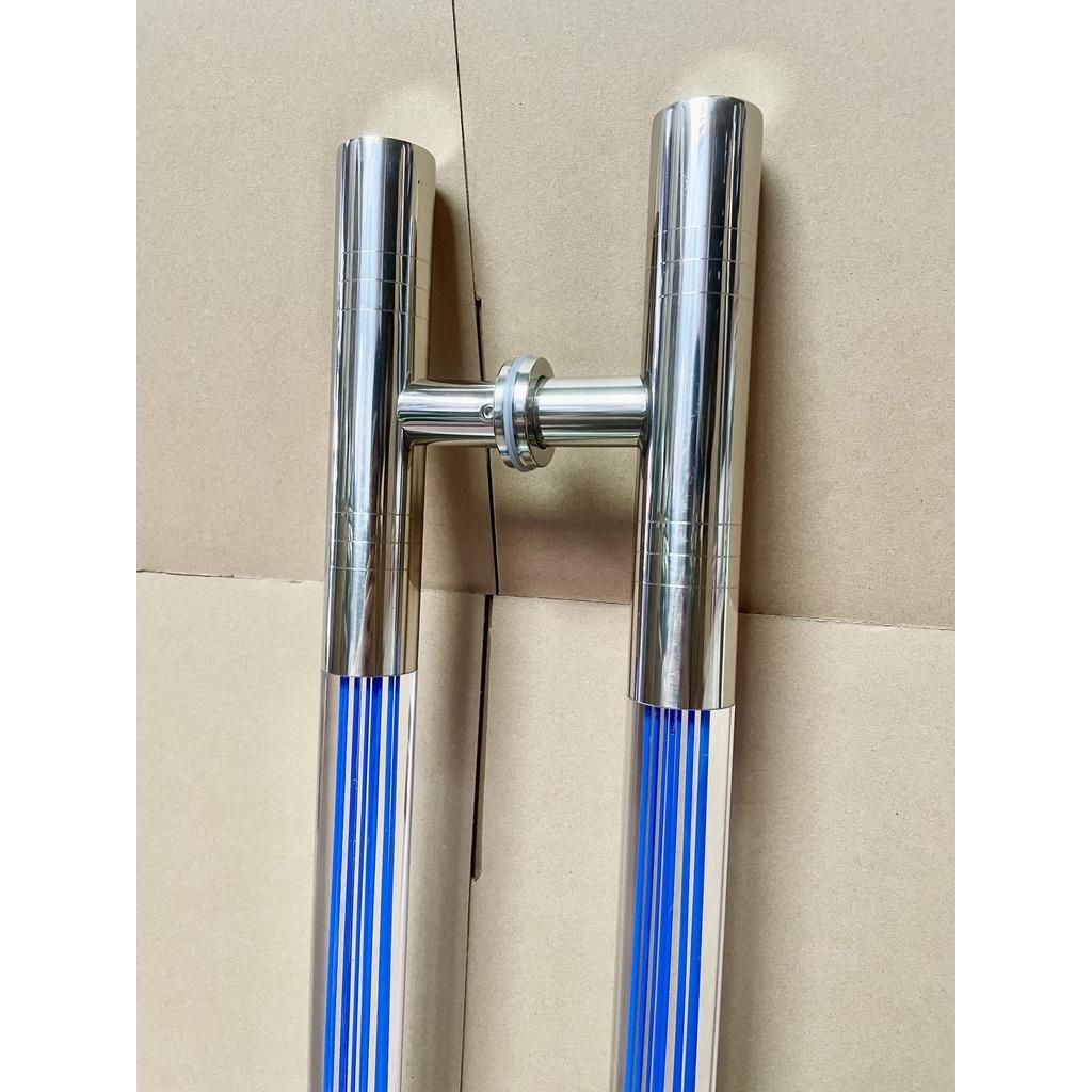 Tay nắm cửa kính cường lực cao cấp phi 38 dài 60cm
