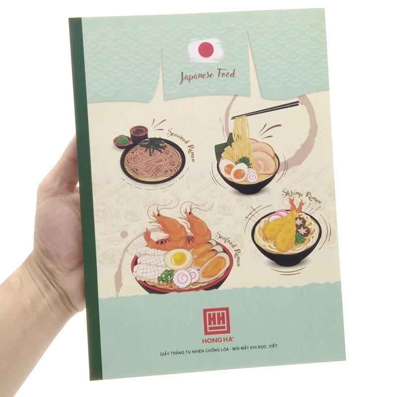 Vở Pupil Traditional Food - Kẻ Ngang 120 Trang - Hồng Hà 1103