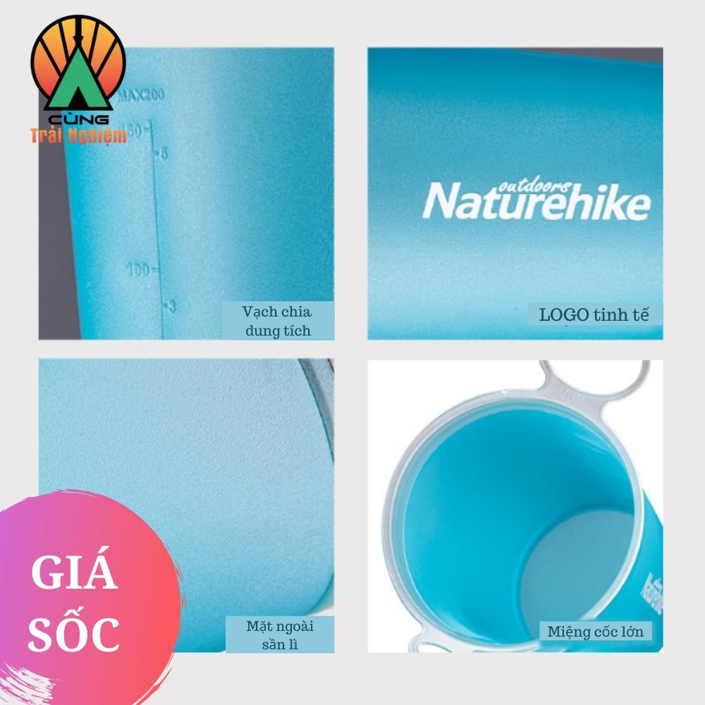 Cốc Mềm Uống Nước Kháng Khuẩn Gấp Gọn cho Du Lịch Dã Ngoại Chạy Tiếp Sức Marathon NatureHike NH20SJ020