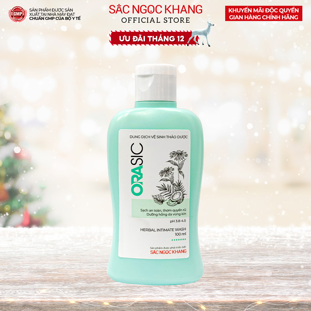 Dung Dịch Vệ Sinh Orasic 100Ml Kháng Khuẩn Thiên Nhiên
