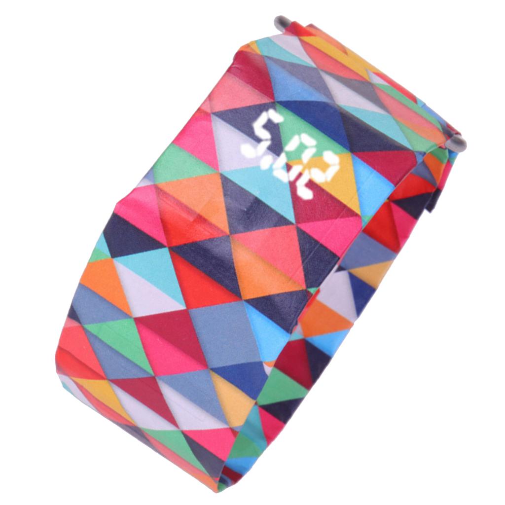 Adult Kids Digital LED Waterproof Paper Wrist Watch