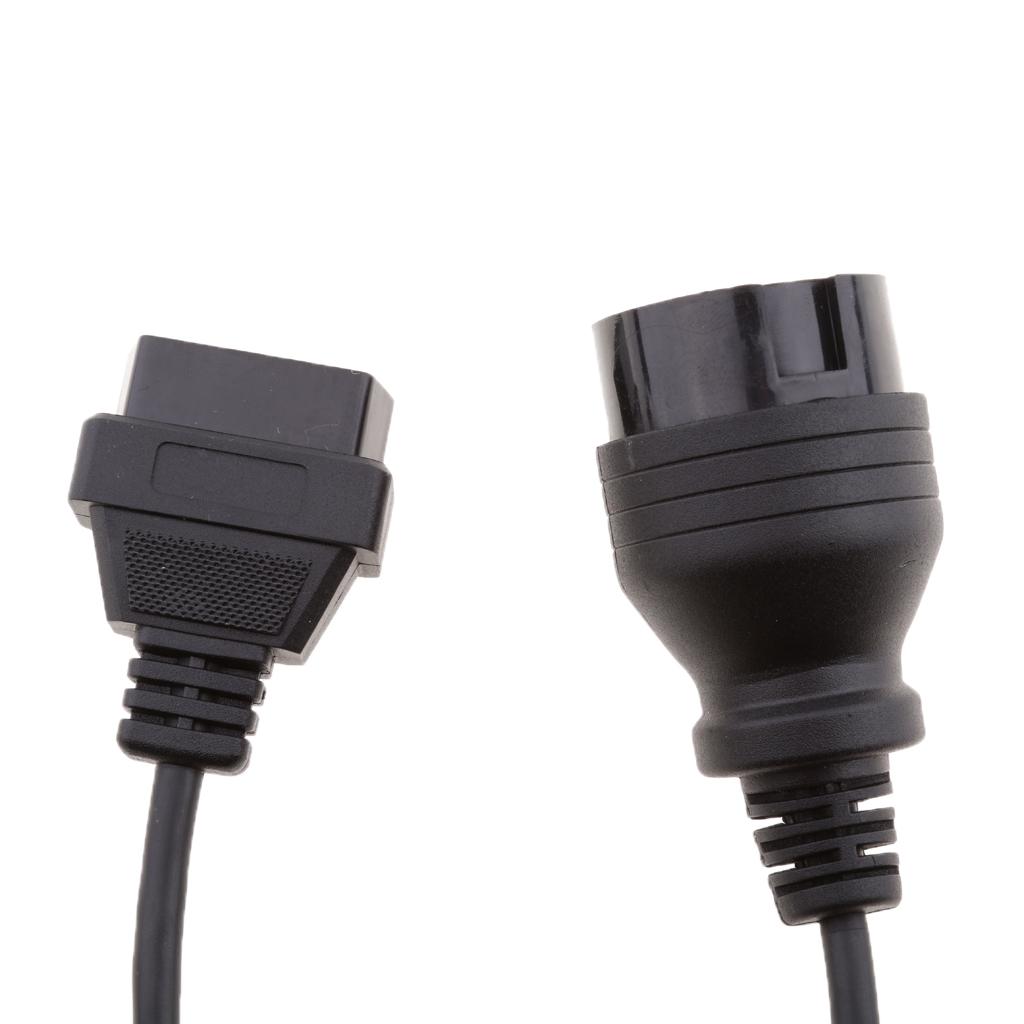 Car 19 Pin Male Pin OBDII Cable Adapter for