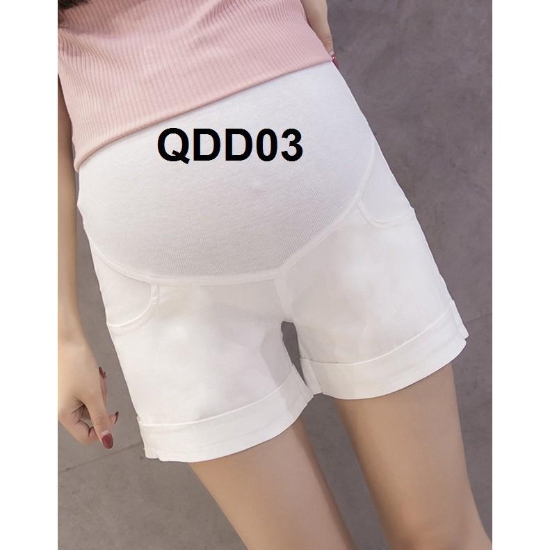 Quần đùi bầu kaki QDD03