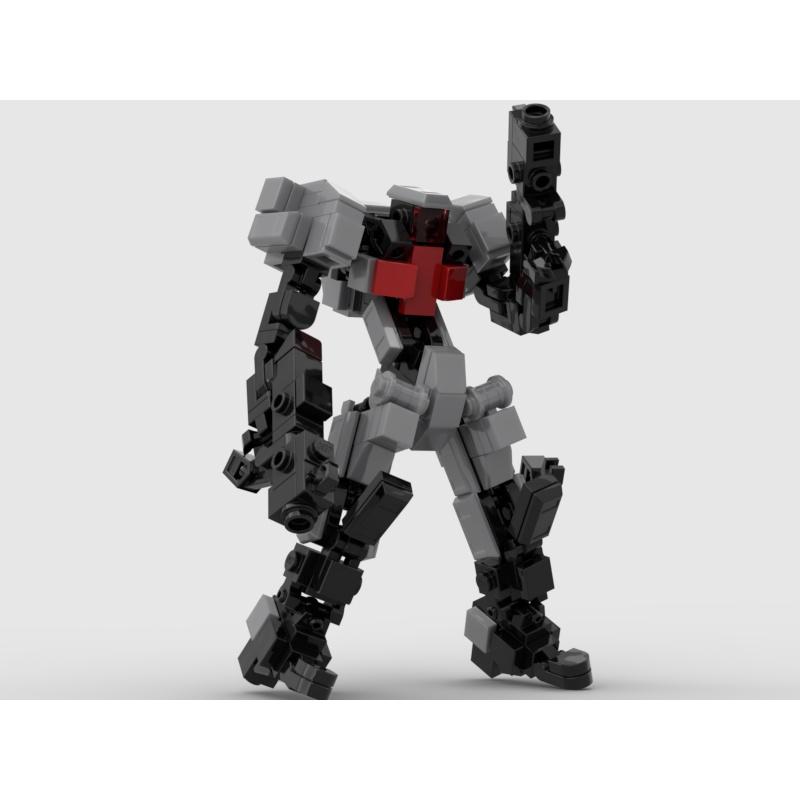 Đồ chơi lắp ráp Moc Mech Robot Mech Hyperposable