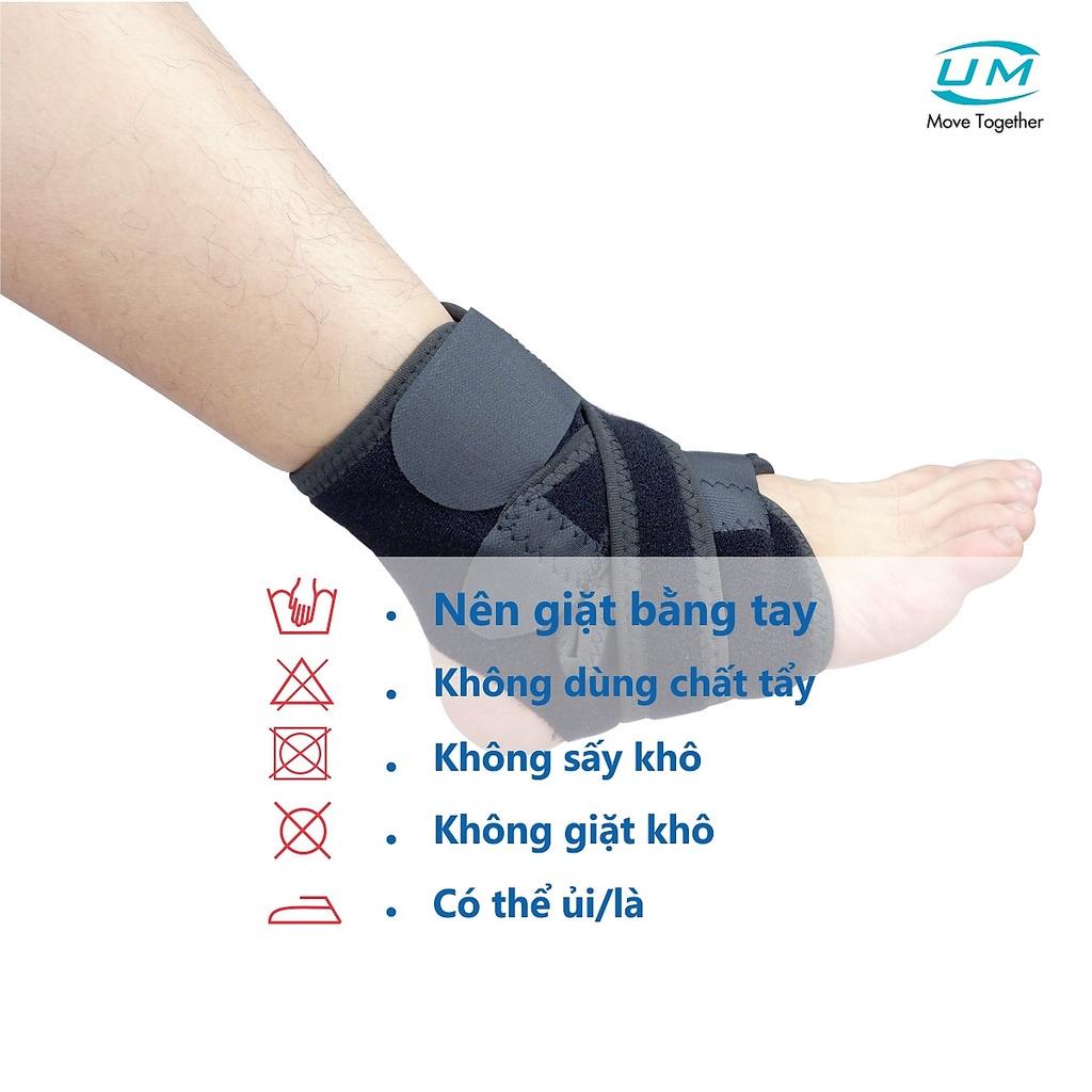 Bó Cổ Chân United Medicare - Băng Mềm Có Dán Chống Lật | Tiêu Chuẩn Châu Âu -VT0907