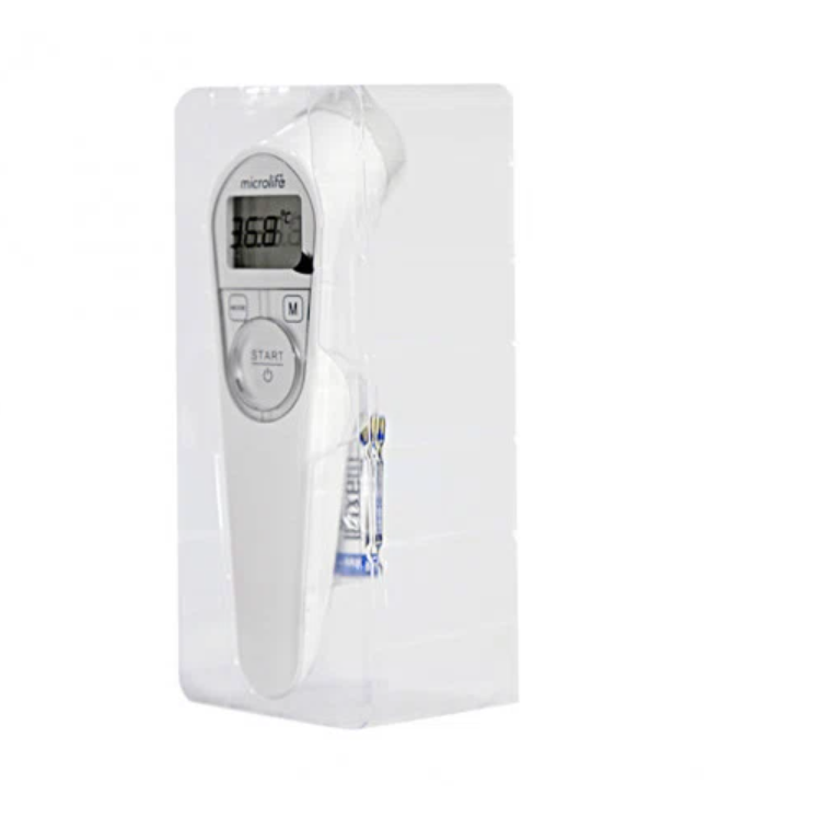Nhiệt kế hồng ngoại đo trán Microlife bảo hành 2 năm chính hãng NC200 không cần bấm
