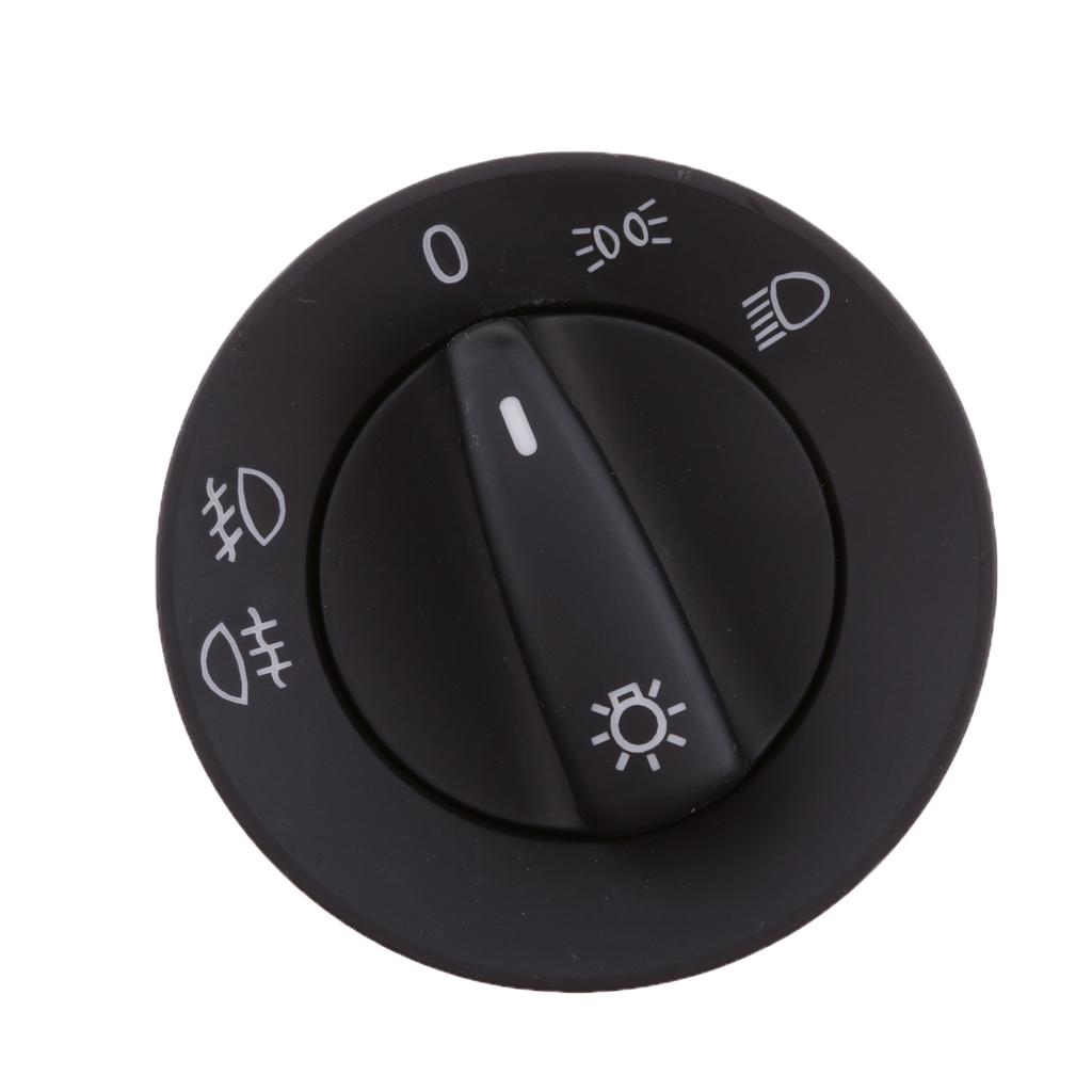 Car Headlight Fog Driving Lamp Switch Knob For VW Bora Golf Polo Sharan