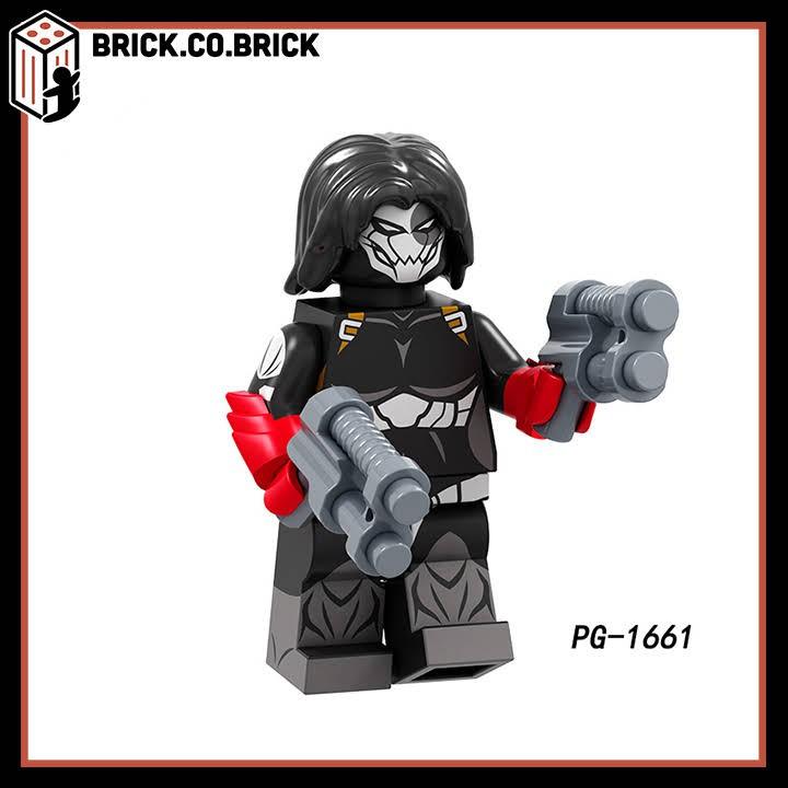 Mô Hình Lắp Ráp Siêu Anh Hùng Lasher Anti-Venom Venomverse minifig Super Hero MCU PG8190
