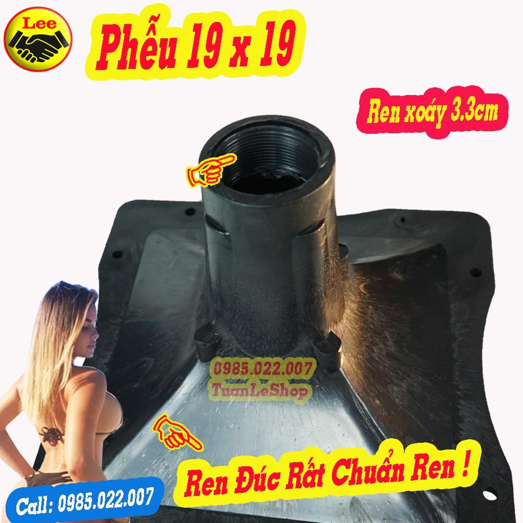 01 PHỄU LOA TREBLE 19X19CM CH VÂN SẦN – HỌNG LOA TREP 19X19 – GÁI 01 PHỄU