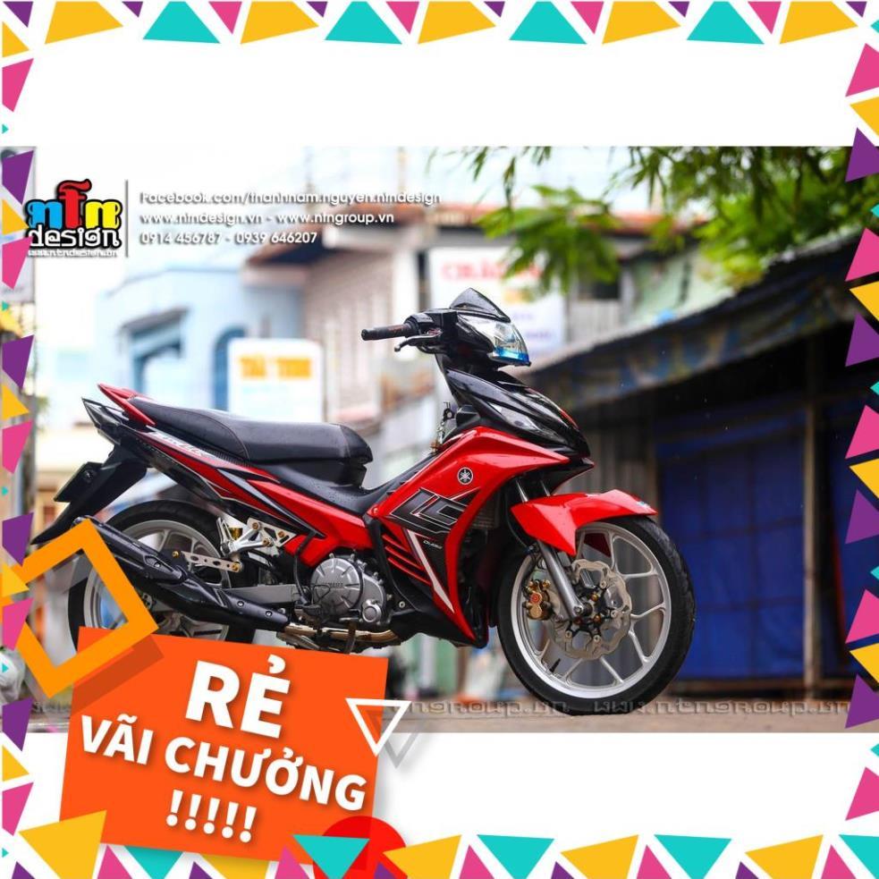 Tem Rời Exciter 135 Mẫu LC Đỏ Đen Trắng