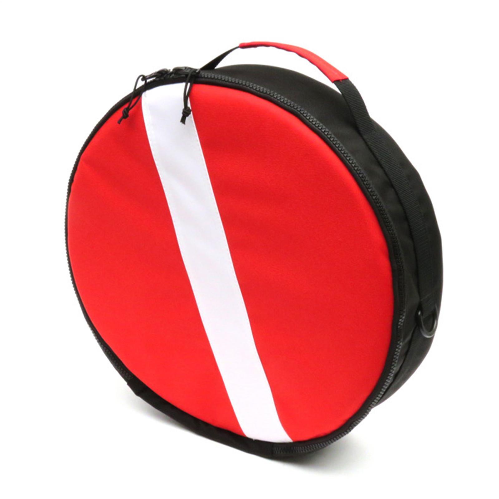 Round Scuba Diving Regulator Protective Bag Padded Snorkeling Dive Bag