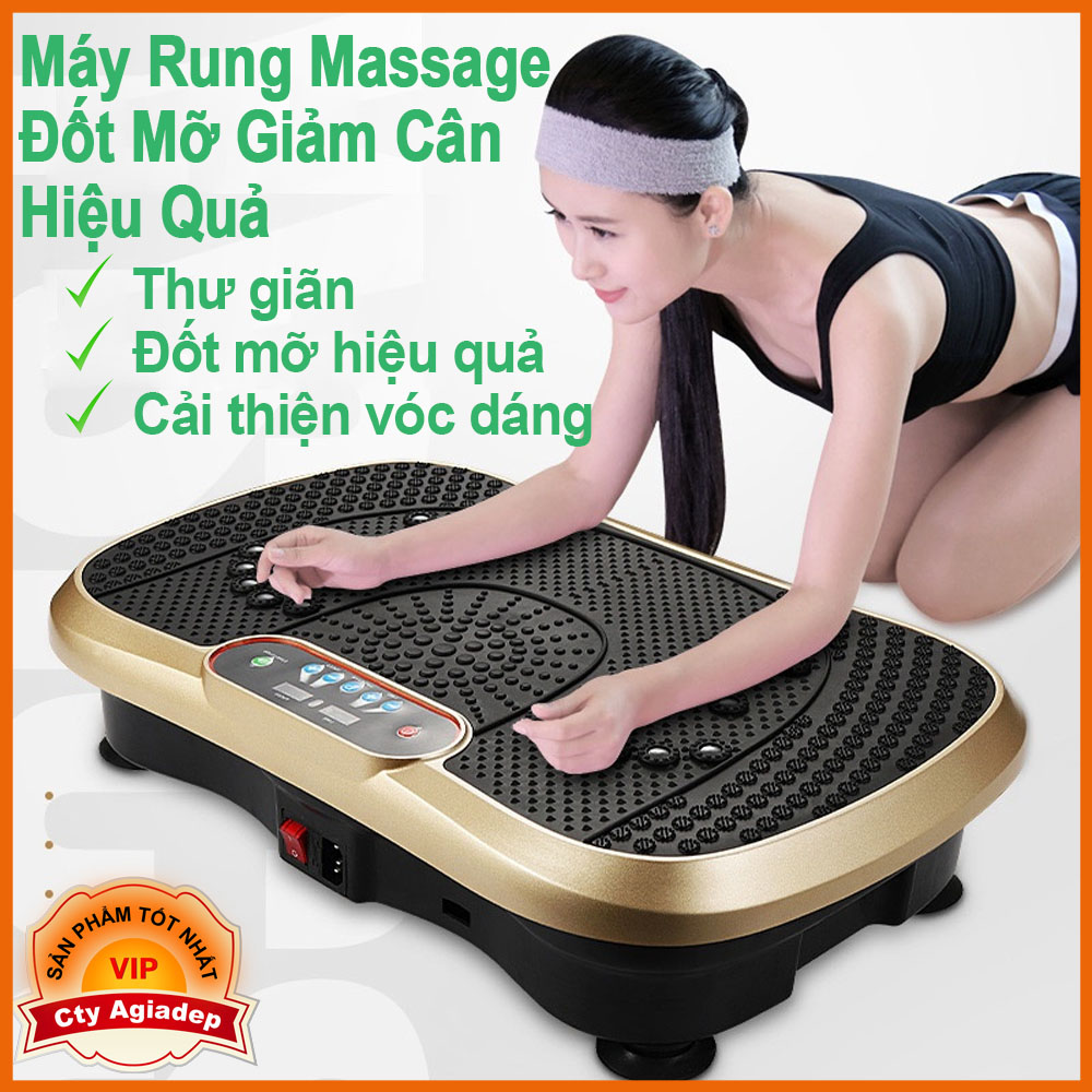 Máy Rung Massage Toàn Thân 99 Chế Độ Rung - Máy Tập Thể Dục Tại Nhà Thiết Bị Giảm Cân Hiệu Quả - Nhập Khẩu chính hãng