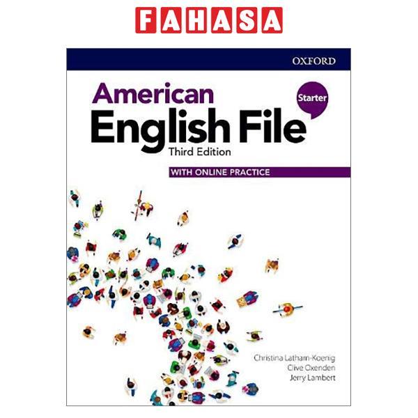American English File Starter Students Book With Online Practice – 3rd Edition