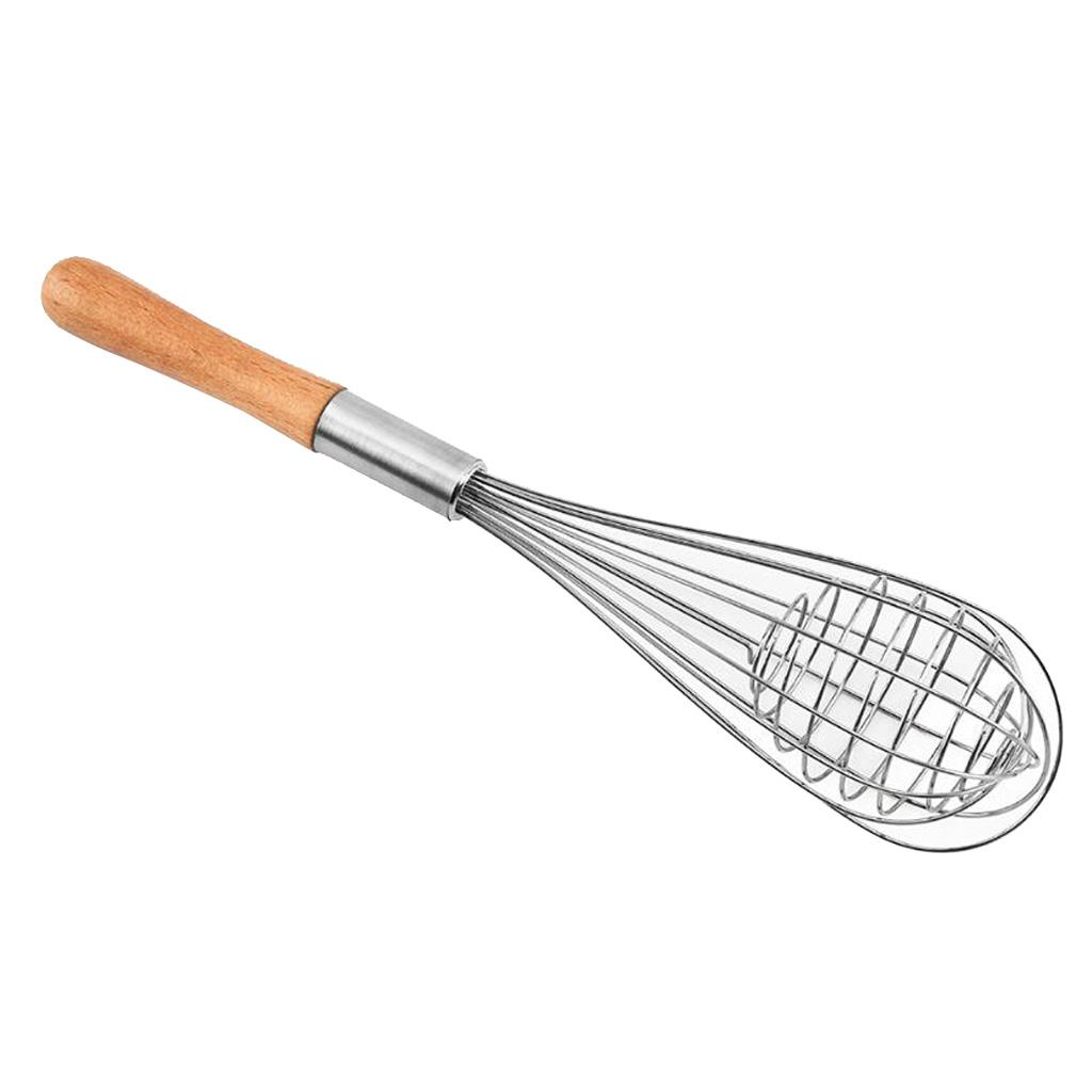 Stainless Steel Whisk Egg Beater Mixer Blender Stirrer