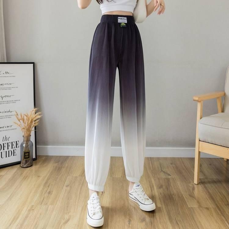 Quần jogger nữ đẹp cạp cao chun gấu siêu đẹp