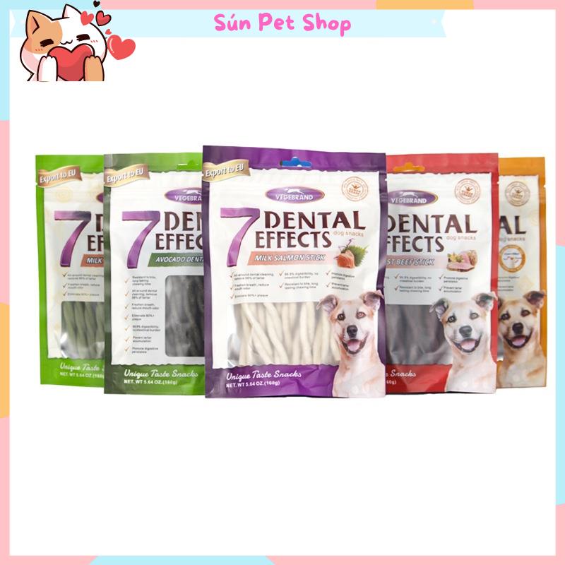 Xương gặm sạch răng thơm miệng cho chó 7 Dental Effects