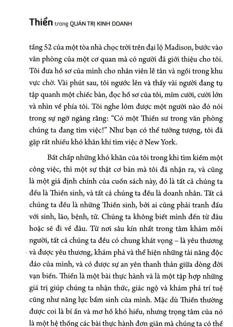Thiền Trong Quản Trị Kinh Doanh