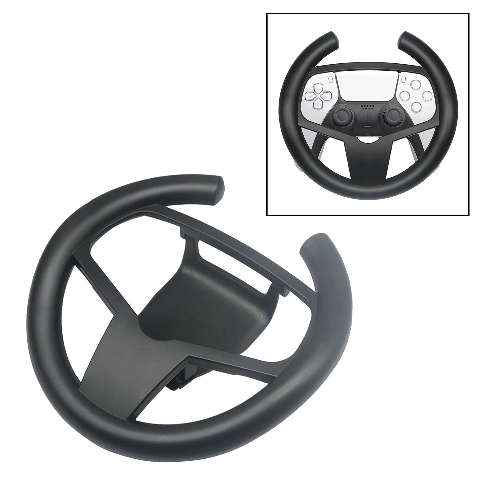 for PS5 Gamepad Holder Steering Wheel Round Racing Gaming Controller Handle