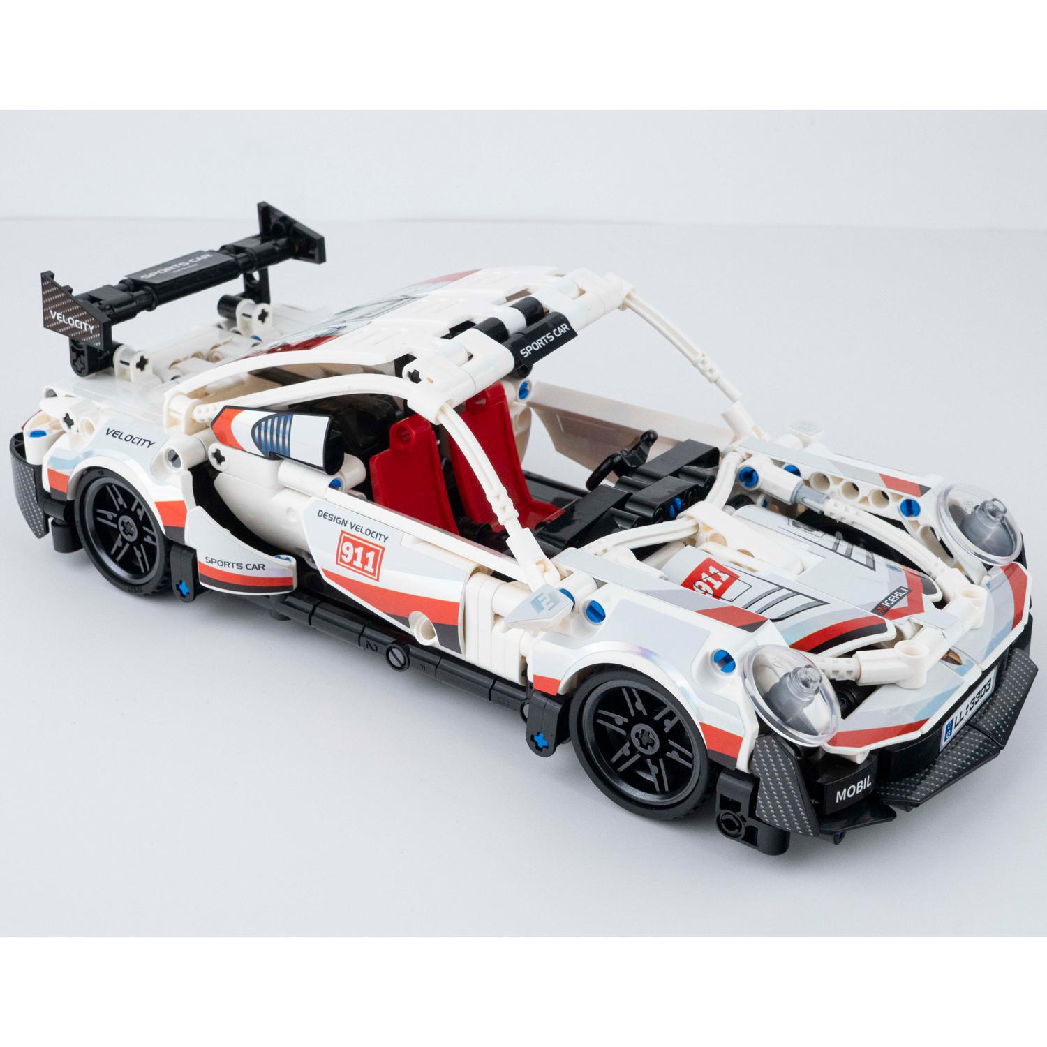 Đồ Chơi Lắp Ráp Xe Thể Thao Chạy Đà Siêu Tốc - Super Speed Pullback Sports Car - Toys&amp;Joys 3303 (540 Mảnh Ghép)