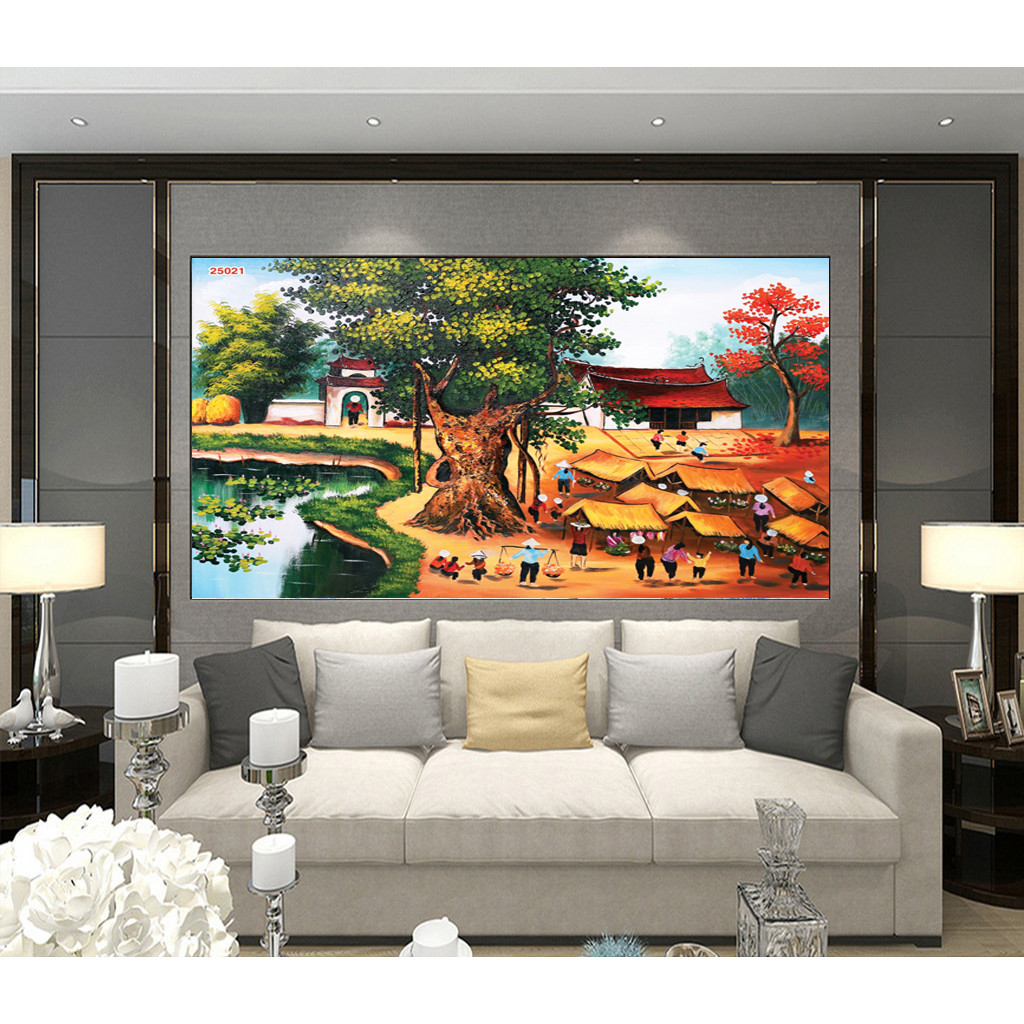 Tranh Treo Đồng Quê - DQ099