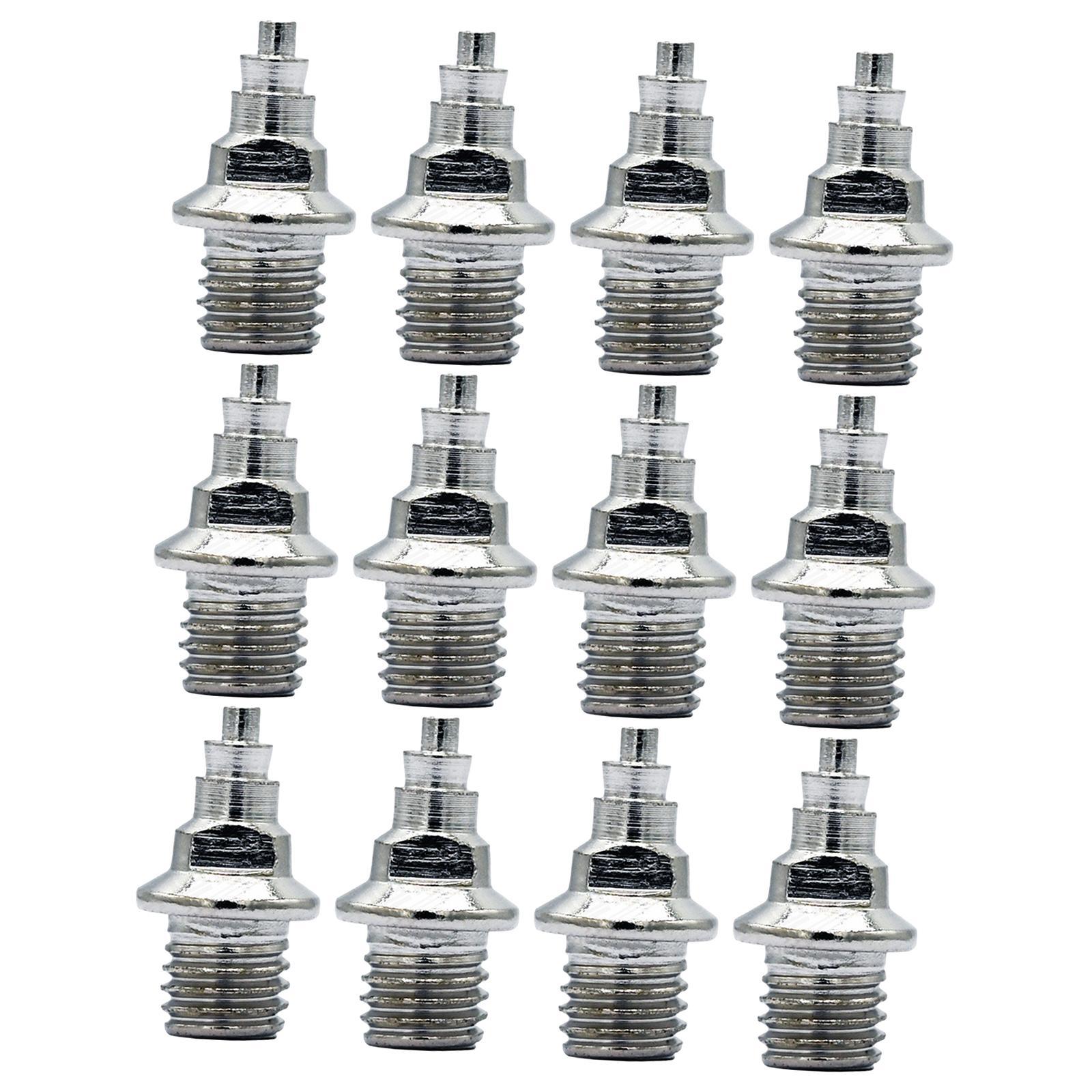 12x Track Spikes Alloy Steel Spikes for Long Jump Outdoor Accessories Hiking