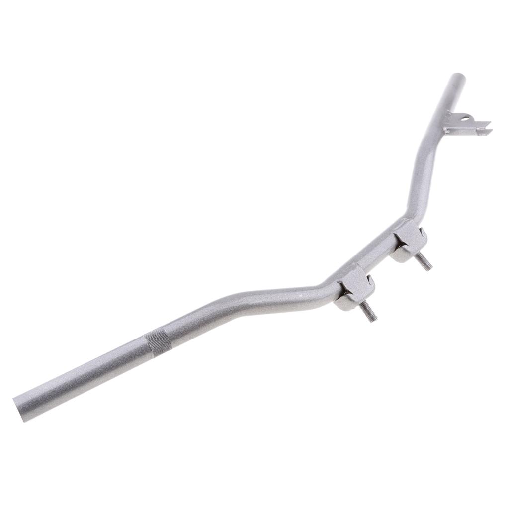 NEW SILVER HANDLEBAR HANDLE BAR FOR YAMAHA PY50 PW50 PEEWEE 50