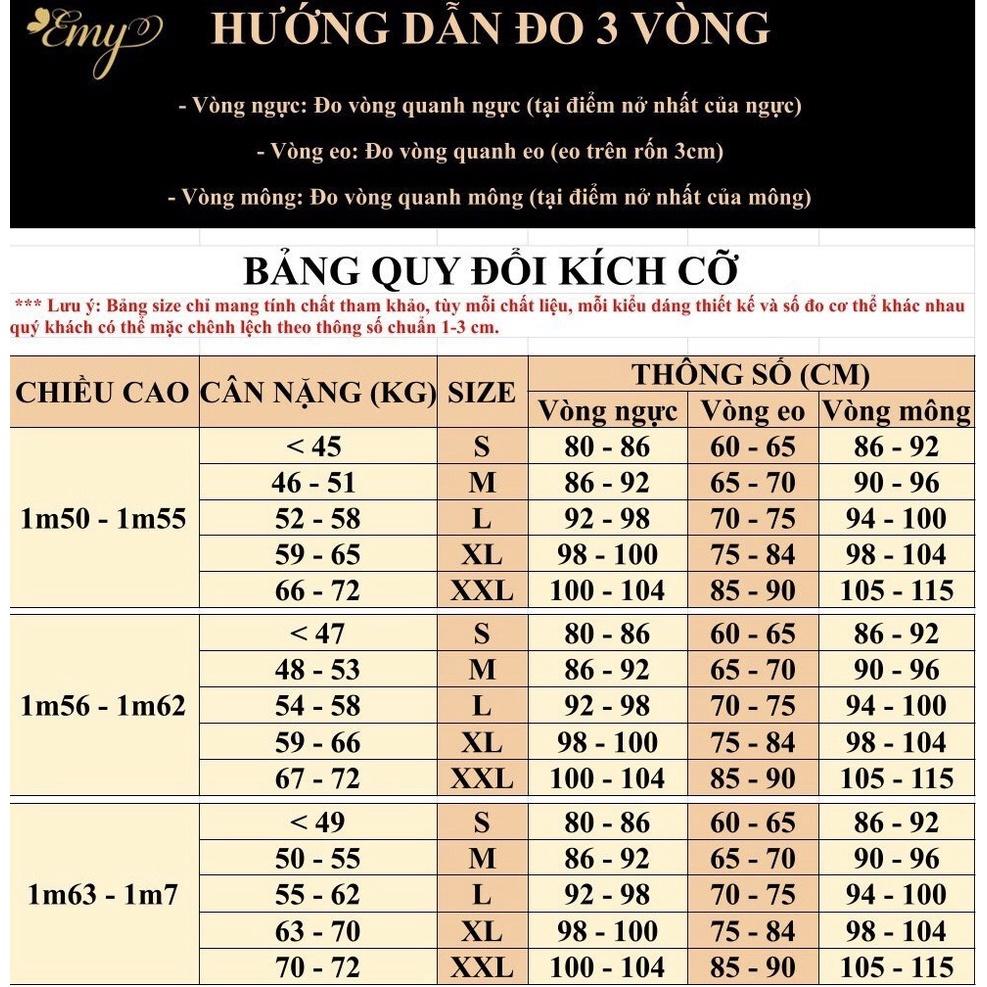 Đầm EMY EM6924 Xoè Dập Ply