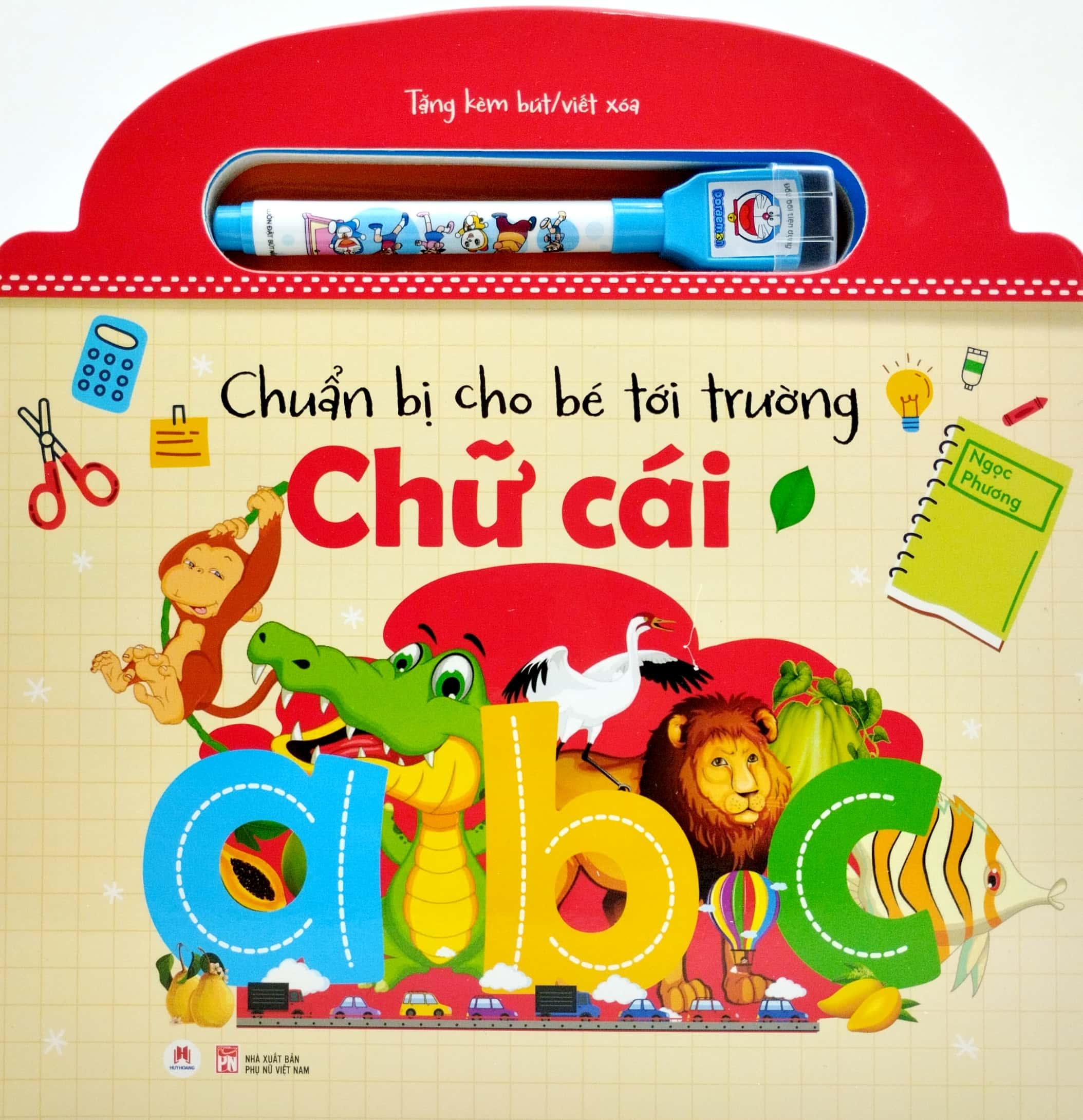 Chuẩn Bị Cho Bé Tới Trường - Chữ Cái (Tái Bản 2023)