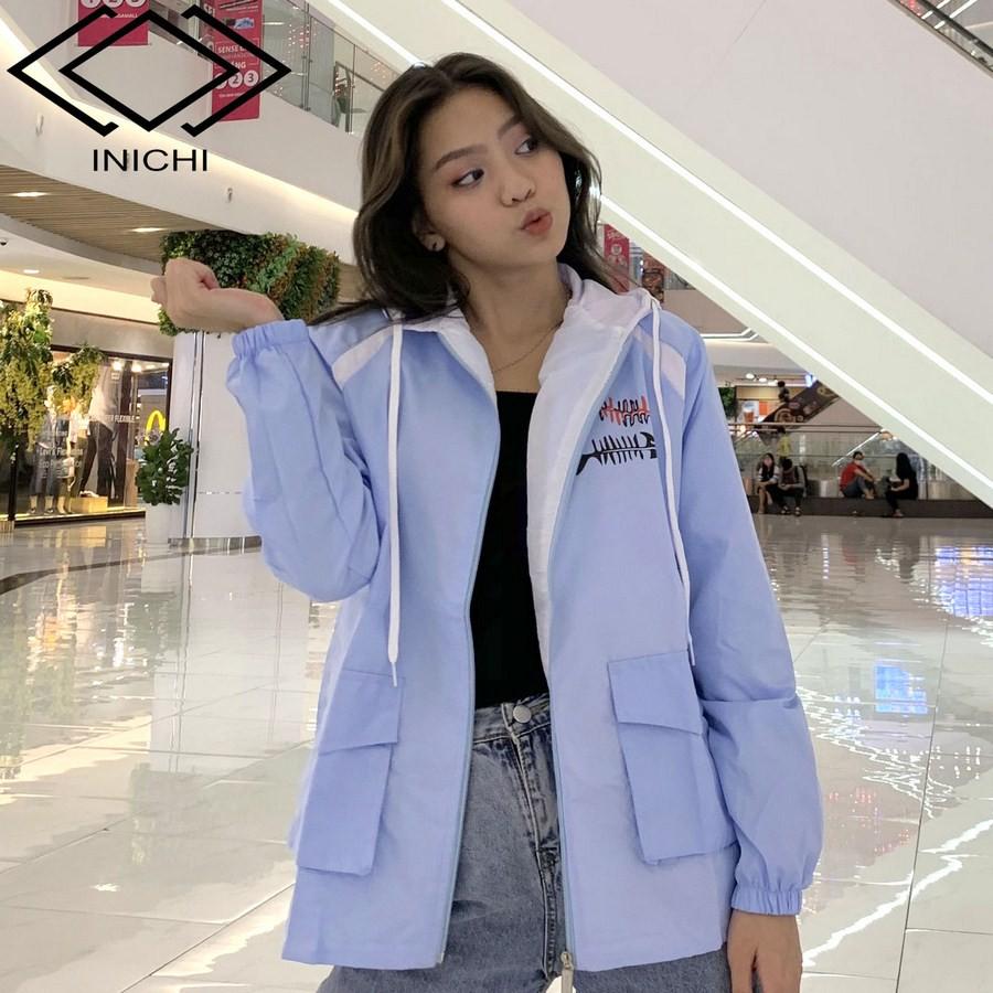 Áo khoác dù A765 hình xương cá 2 lớp dày dặn chống nắng tốt vải cực êm phong cách thời trang- INICHI