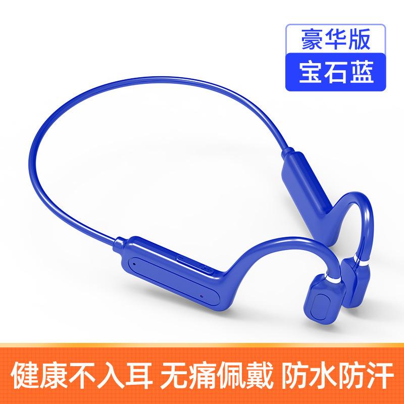 Khuyến mại Dẫn truyền xương Tai nghe Bluetooth không nhét trong tai Tai nghe thể thao hai tai không dây Treo tai cổ Treo cổ chờ dài