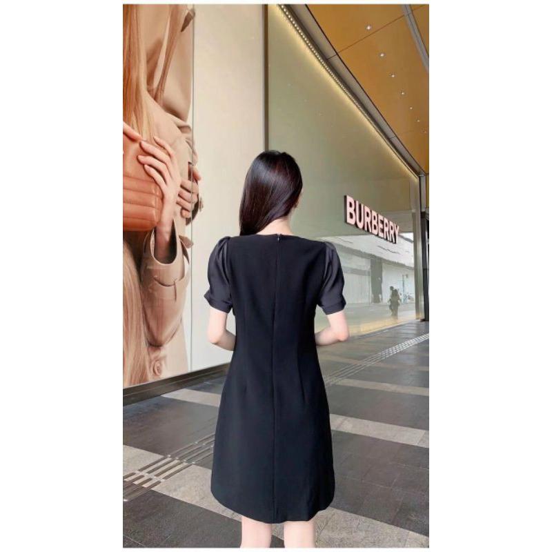 ĐẦM SUÔNG CỔ HOA PHỤ KIỆN