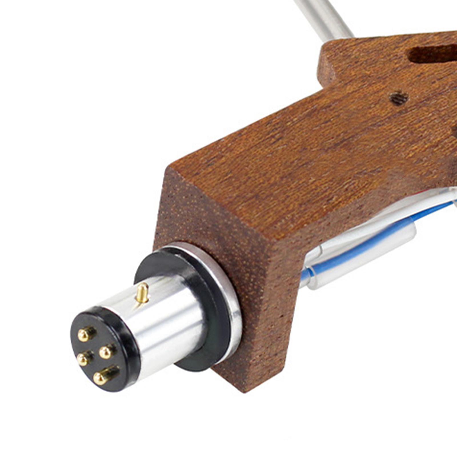 Turntable Headshell Wooden Durable LPs Audio Phono Stylus cartridges
