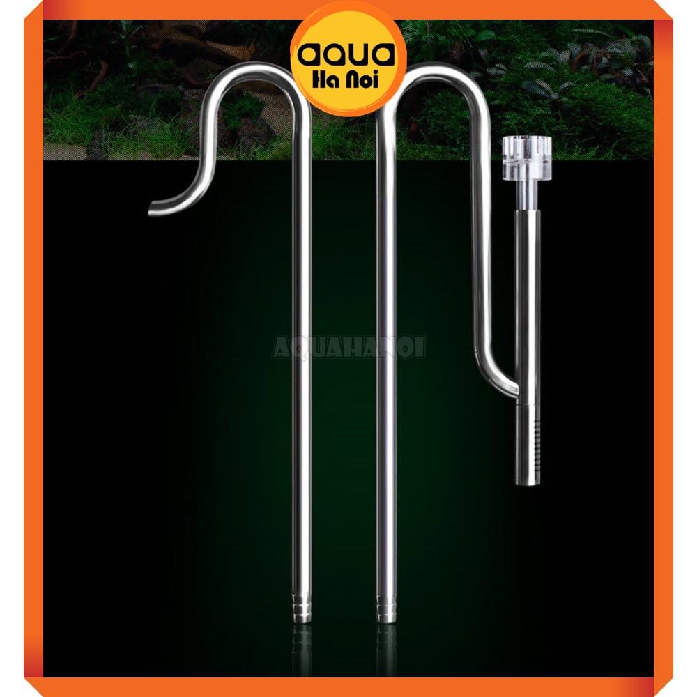 Bộ In out inox 304 Mufan - Có lọc váng - Phi 12/16mm - Tăng thẩm mĩ cho máy lọc hồ thủy sinh