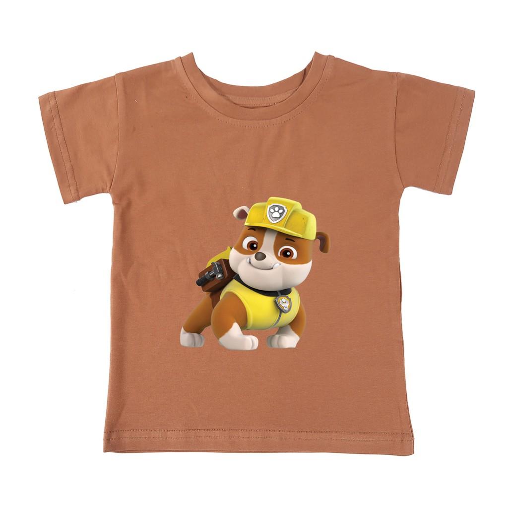 Áo thun trẻ em nam cotton 100% các màu : Mã 42